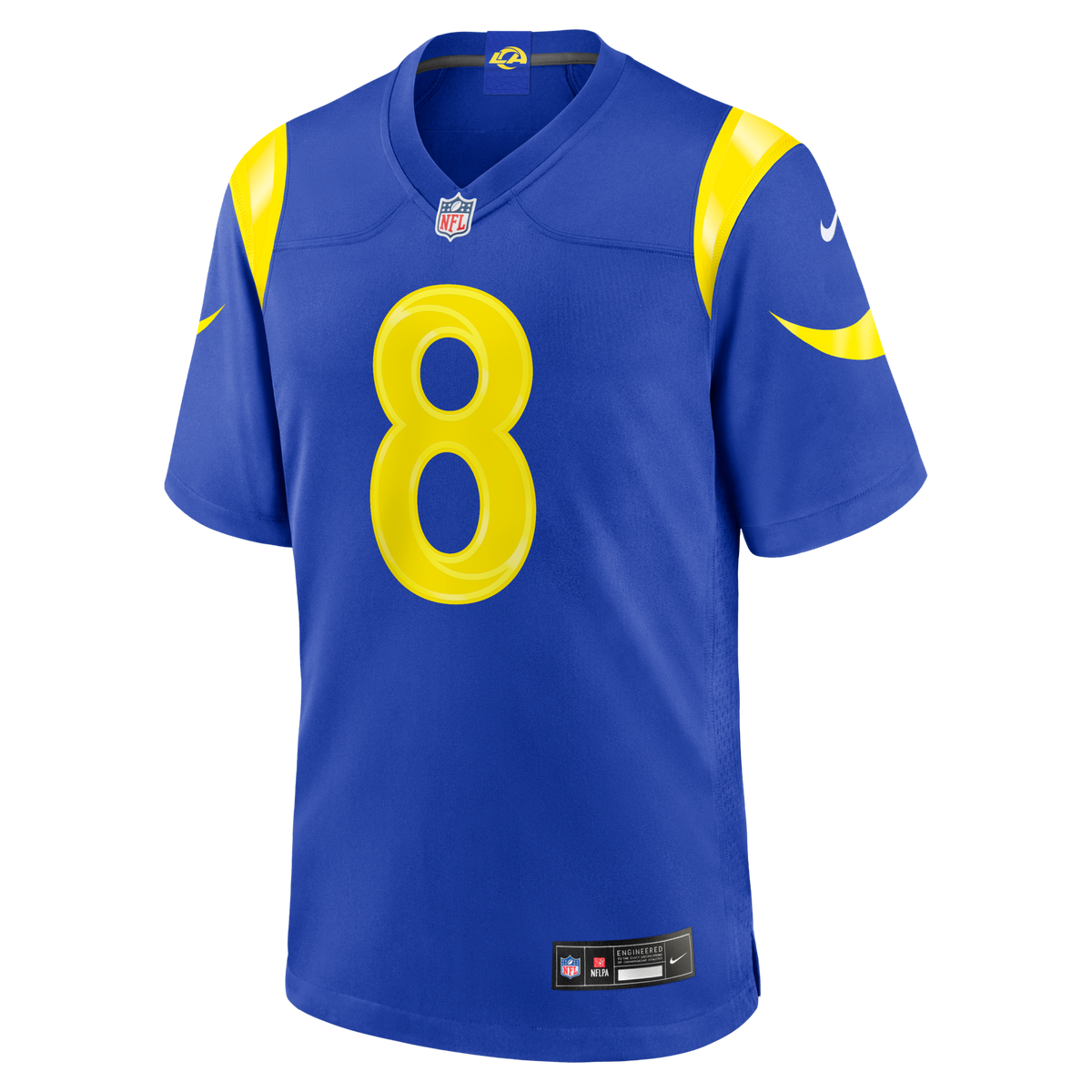 Los Angeles Rams Jared Verse Royal Team Game Player Jersey