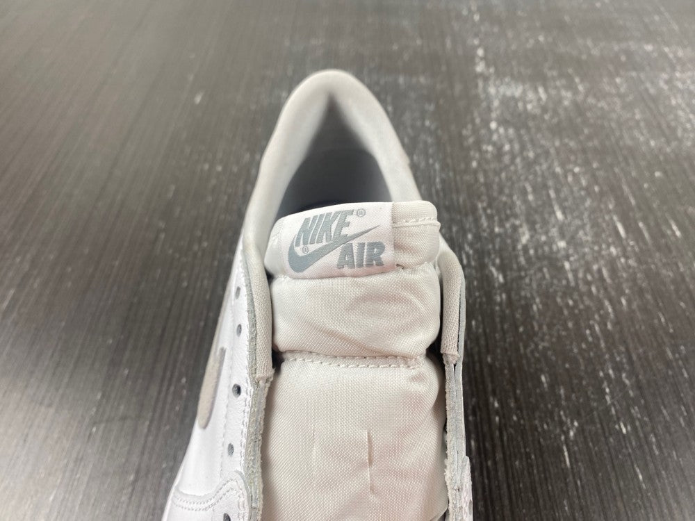 Low Top Sneakers, White Gray Colorway, Lace Up Design, Casual Gift for Sneaker Fans
