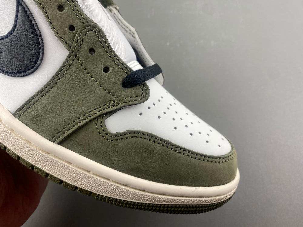 Retro Low Top Sneakers, Olive Green Colorway, Reverse Hook Design, Lace Up Design, Casual Gift for Sneaker Fans