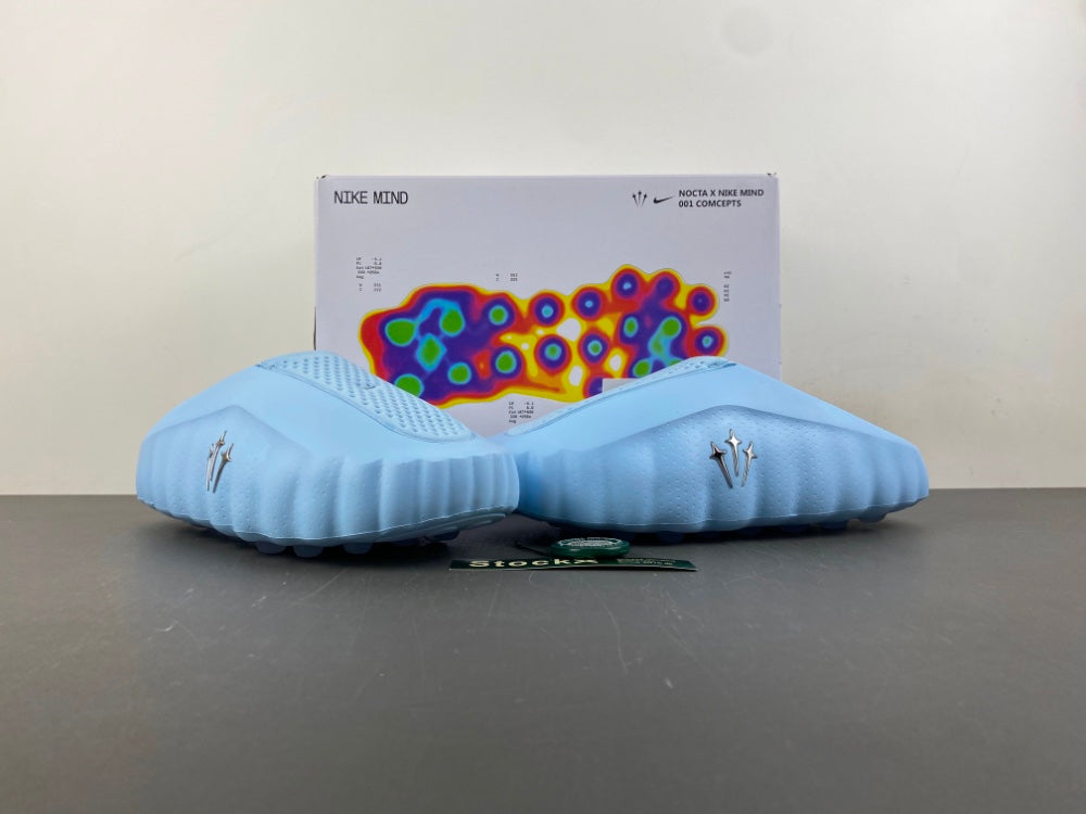 Slides, Blue Colorway, Slip On Design, Casual Gift for Shoe Lovers