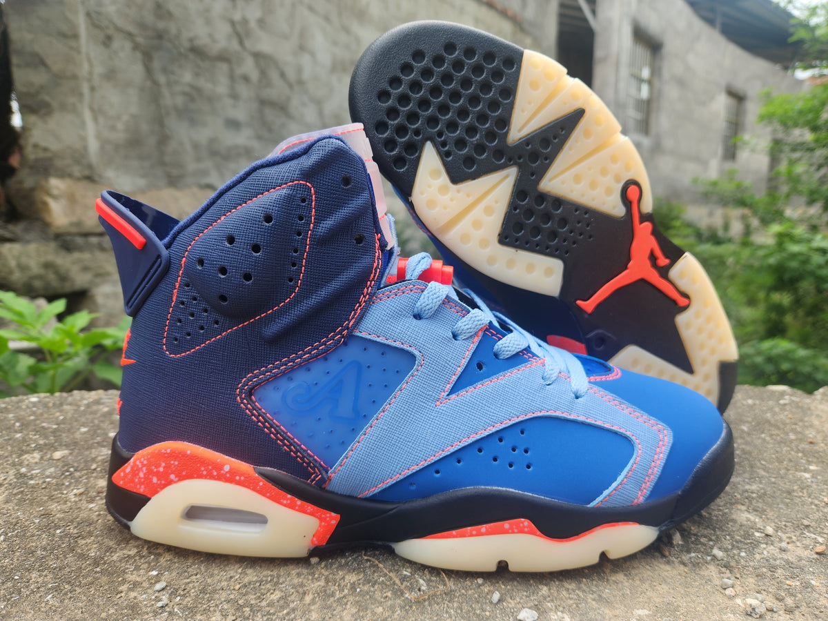 High Top Sneakers, Royal Blue Red Navy Colorway, Lettering Design, Lace Up Design, Casual Gift for Sneaker Fans