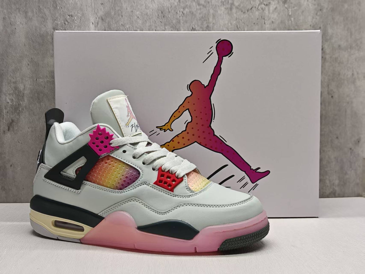 Mid Top Sneakers, Pink Colorway, Lace Up Design, Casual Gift for Sneaker Fans