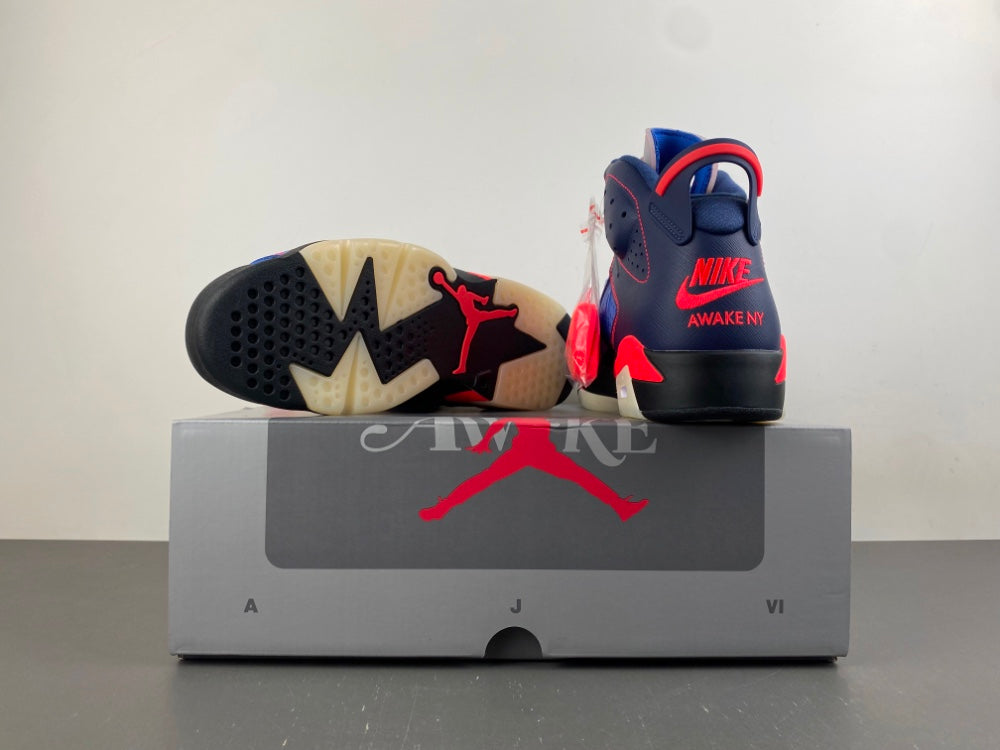 High Top Sneakers, Royal Blue Red Navy Colorway, Lettering Design, Lace Up Design, Casual Gift for Sneaker Fans