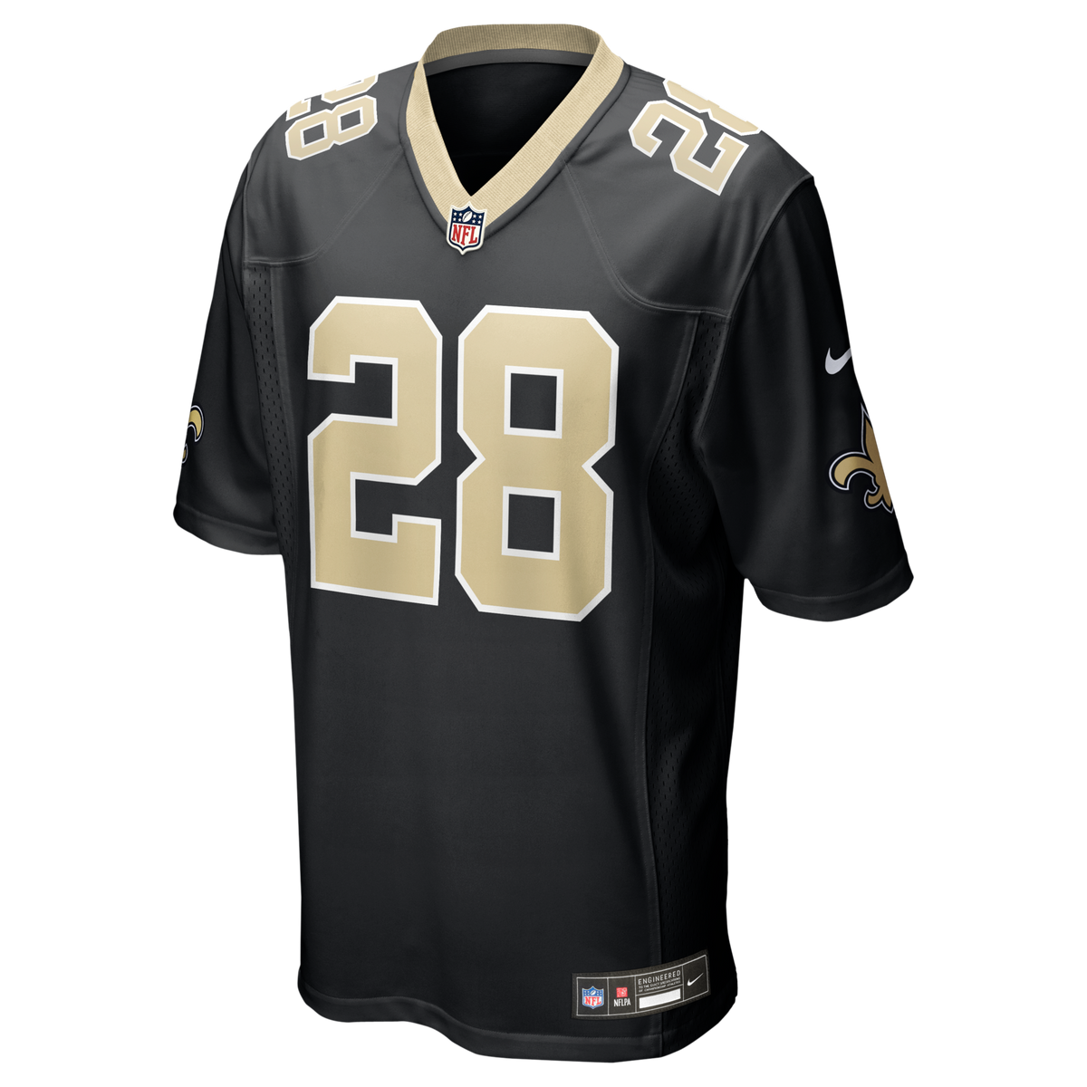 New Orleans Saints Danny Stutsman Black Team Game Jersey