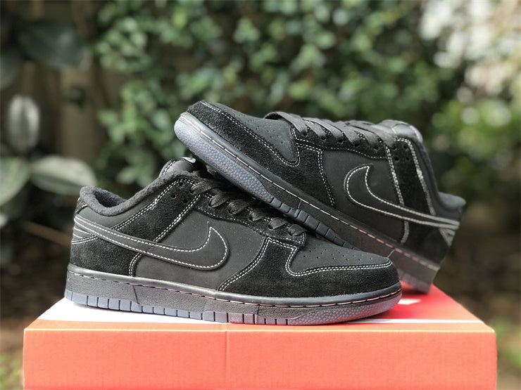 Low Top Sneakers, Black Colorway, Lace Up Design, Casual Gift for Sneaker Fans