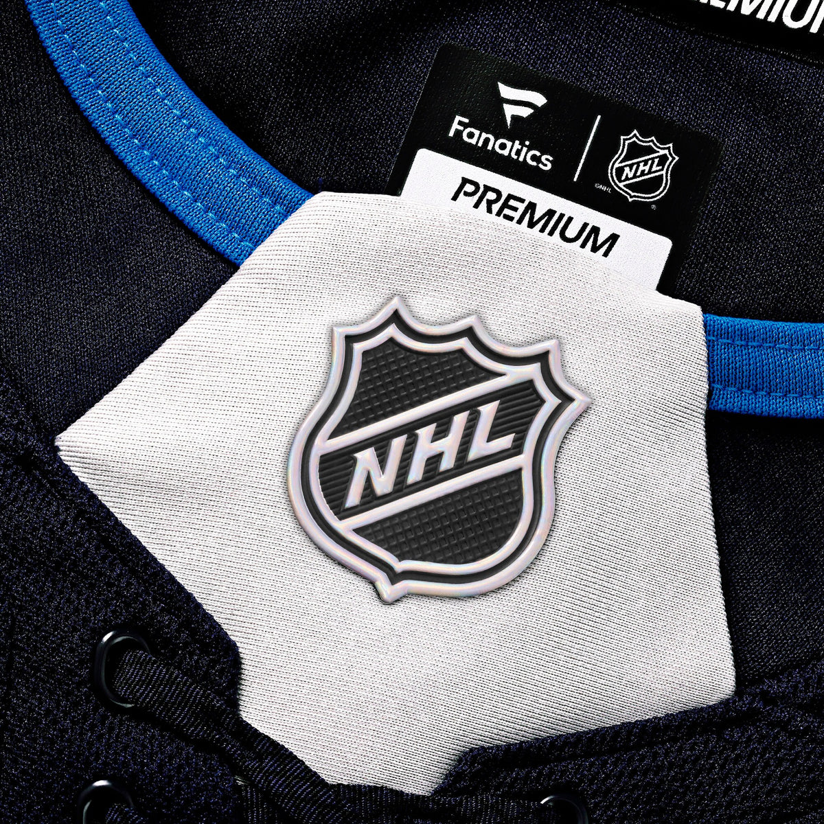 Winnipeg Jets Fanatics Navy Home Premium Custom Jersey