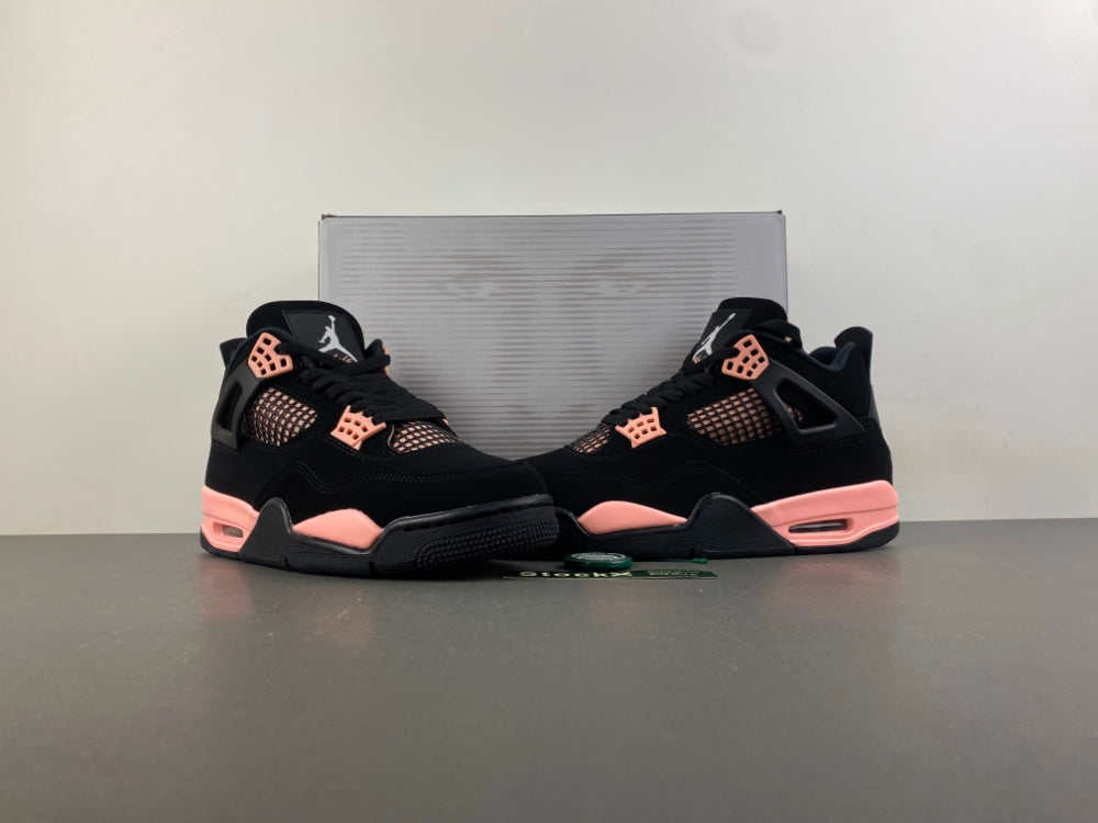 Mid Top Sneakers, Black Pink Colorway, Lace Up Design, Casual Gift for Sneaker Fans