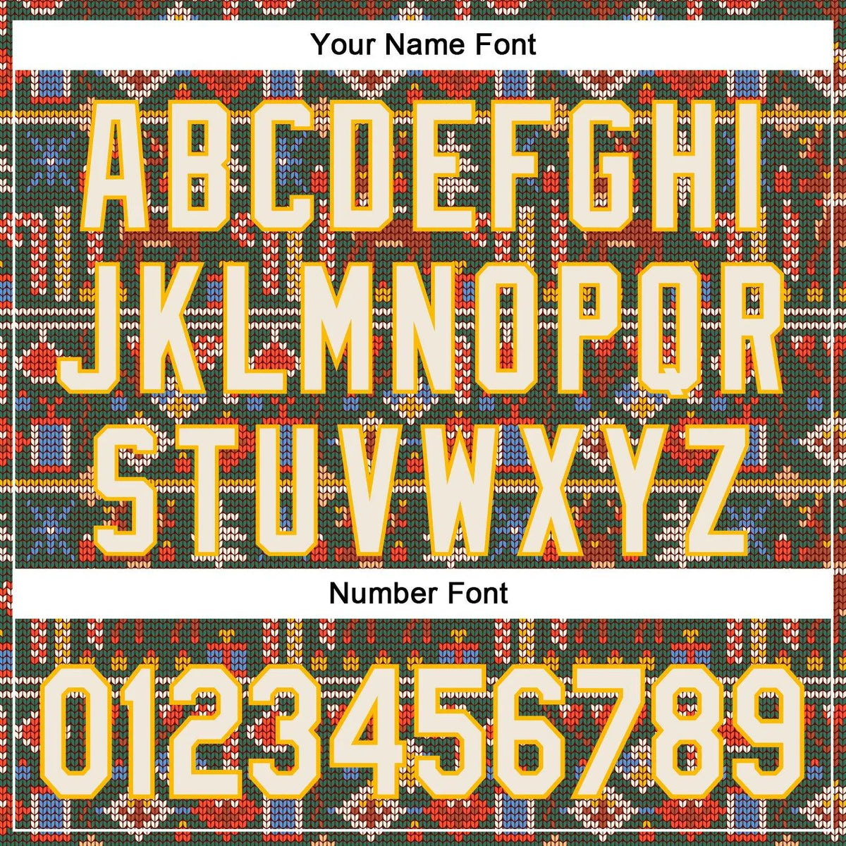 Personalized Name and Number Holiday Hoodie, Custom Christmas Pullover Hoodie, Xmas Sports Fan Fleece Sweatshirt, Holiday Pre