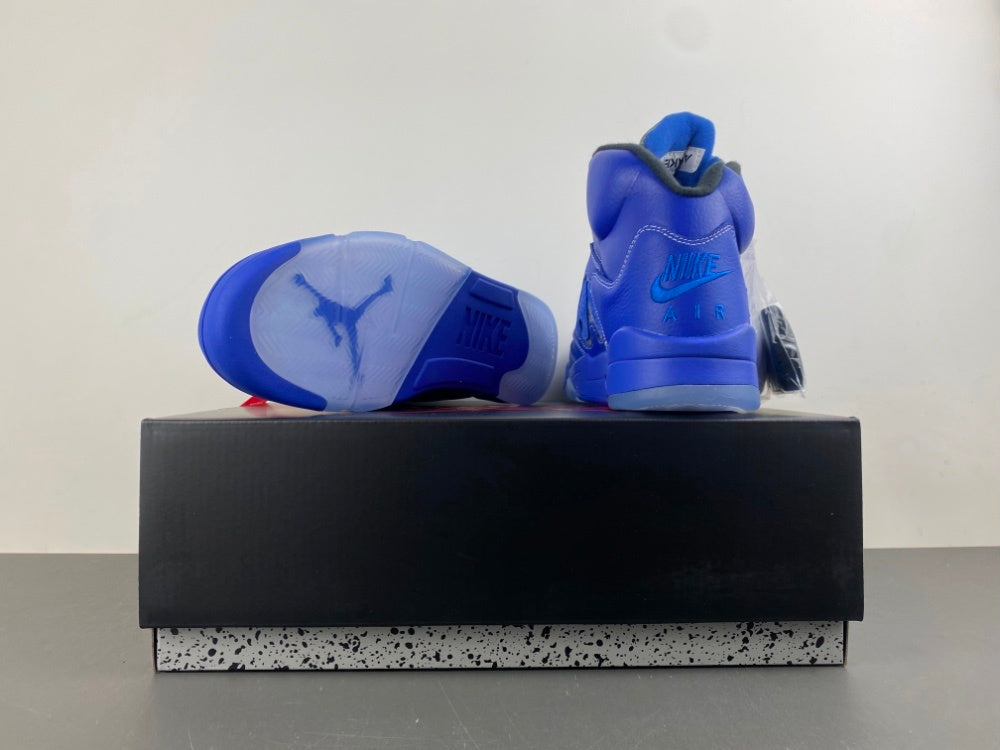 Low Top Sneakers, Royal Blue Colorway, Lace Up Design, Casual Gift for Sneaker Fans