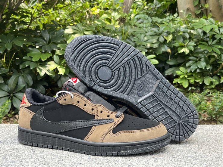 Low Top Sneakers, Black Brown Colorway, Lace Up Design, Casual Gift for Sneaker Fans