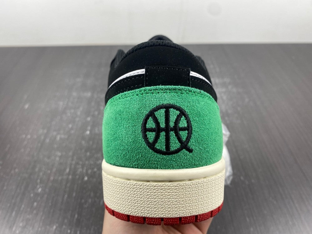 Low Top Sneakers, Red Green Colorway, Mismatched Colorway, Lace Up Design, Casual Gift for Sneaker Fans