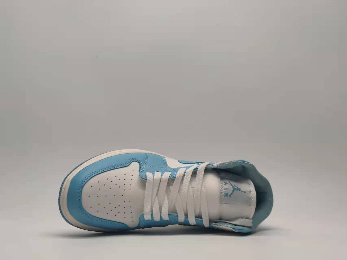 Sneakers, Blue White Colorway, Lace Up Design, Casual Gift for Sneaker Fans