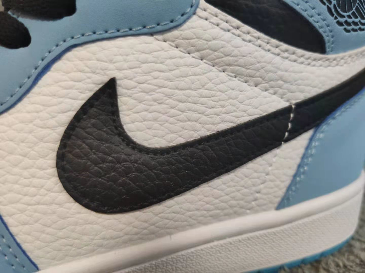 Sneakers, University Blue Colorway, Lace Up Design, Casual Gift for Sneaker Fans
