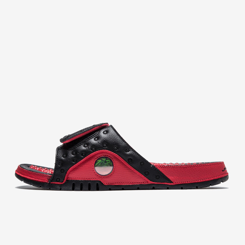 Slides, Red Black Colorway, Slip On Design, Casual Gift for Shoe Lovers