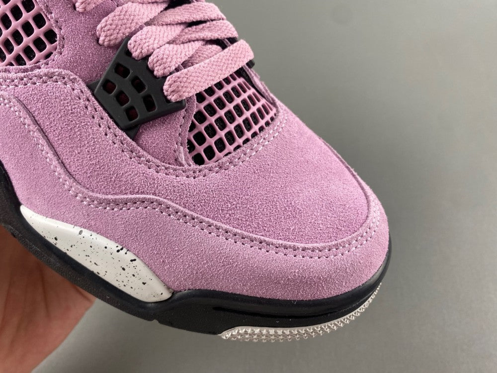 Low Top Sneakers, Pink Colorway, Leather Footwear, Lace Up Design, Casual Gift for Sneaker Fans