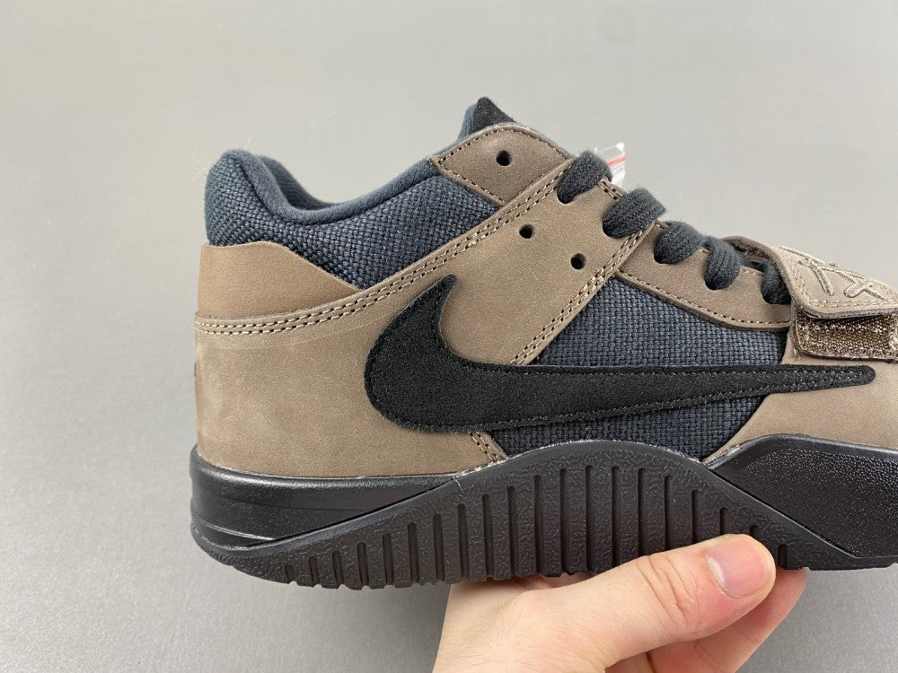 Low Top Sneakers, Black Brown Colorway, Reverse Hook Design, Lace Up Design, Casual Gift for Sneaker Fans