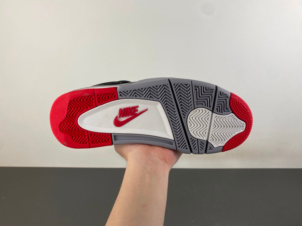 Mid Top Sneakers, Black Red Colorway, Lace Up Design, Casual Gift for Sneaker Fans