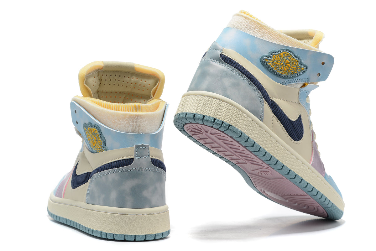 Sneakers, Blue Colorway, Lace Up Design, Casual Gift for Sneaker Fans