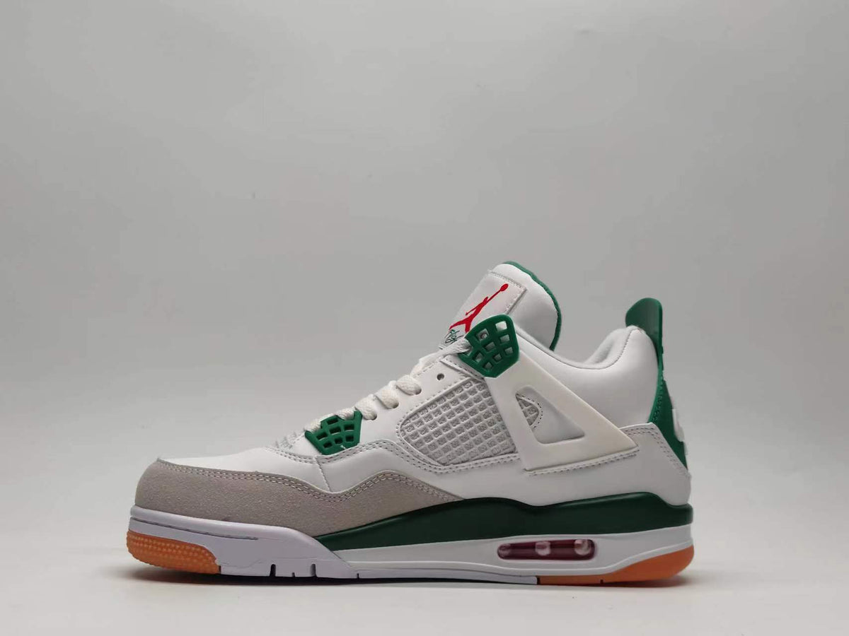 Sneakers, Green Colorway, Lace Up Design, Casual Gift for Sneaker Fans