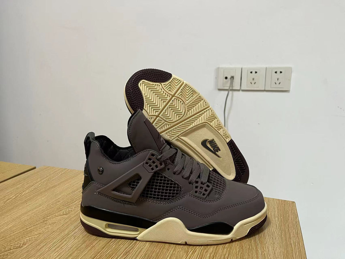 Sneakers, Black Brown Colorway, Lace Up Design, Casual Gift for Sneaker Fans
