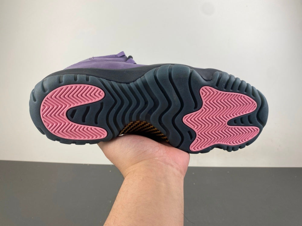 Low Top Sneakers, Purple Colorway, Lace Up Design, Casual Gift for Sneaker Fans