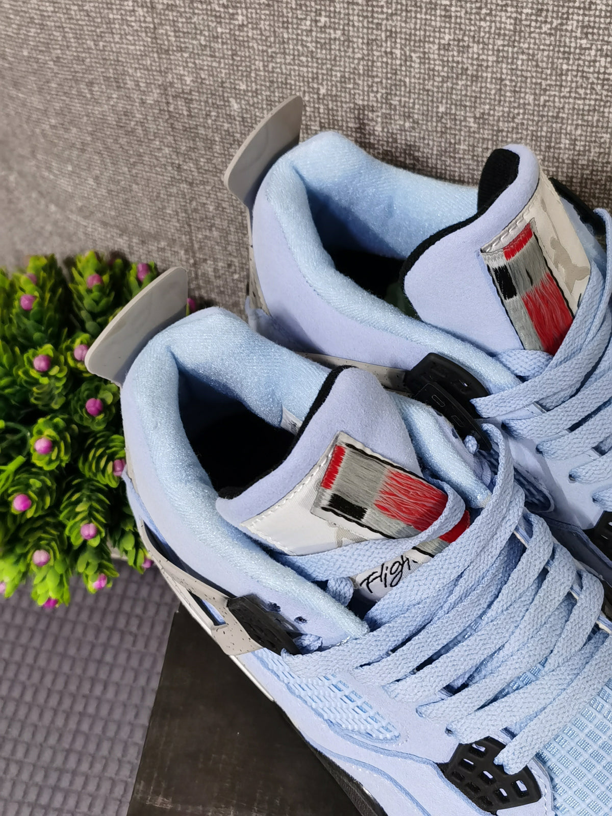 Sneakers, University Blue Colorway, Lace Up Design, Casual Gift for Sneaker Fans