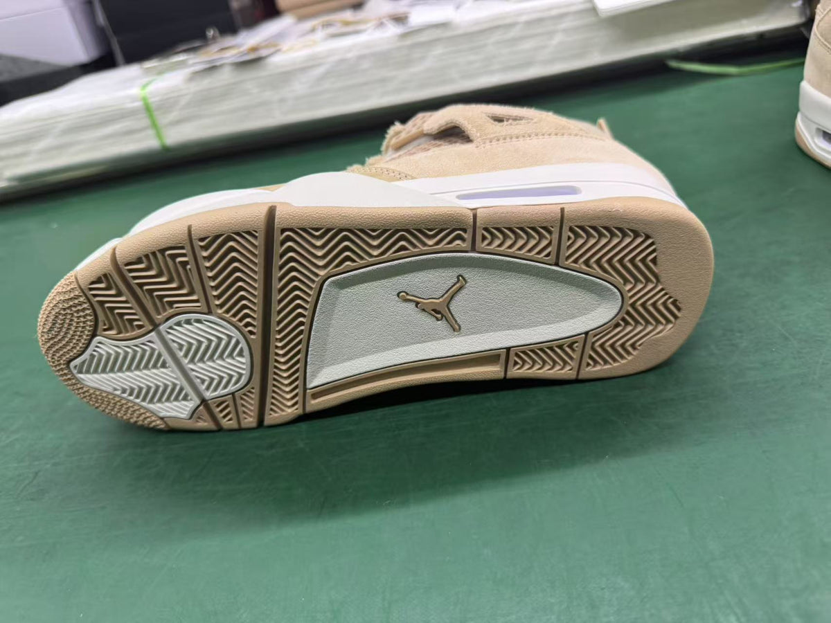 Mid Top Sneakers, Beige White Colorway, Lace Up Design, Casual Gift for Sneaker Fans