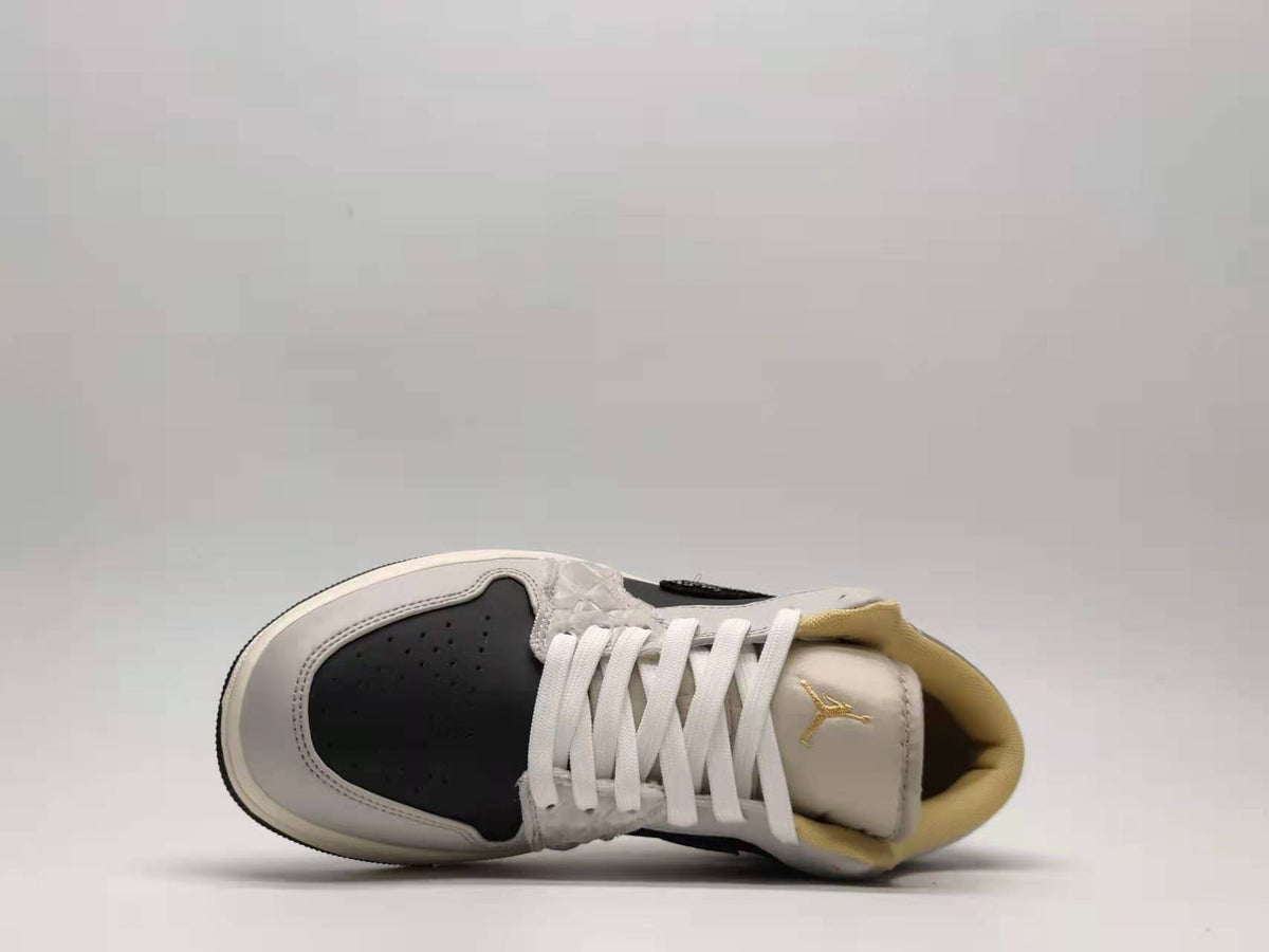 Low Top Sneakers, Black Gray Colorway, Lace Up Design, Casual Gift for Sneaker Fans