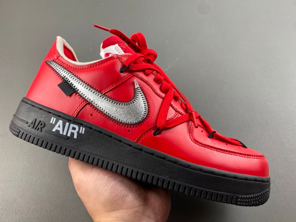 Low Top Sneakers, Black Red White Colorway, Lace Up Design, Casual Gift for Sneaker Fans