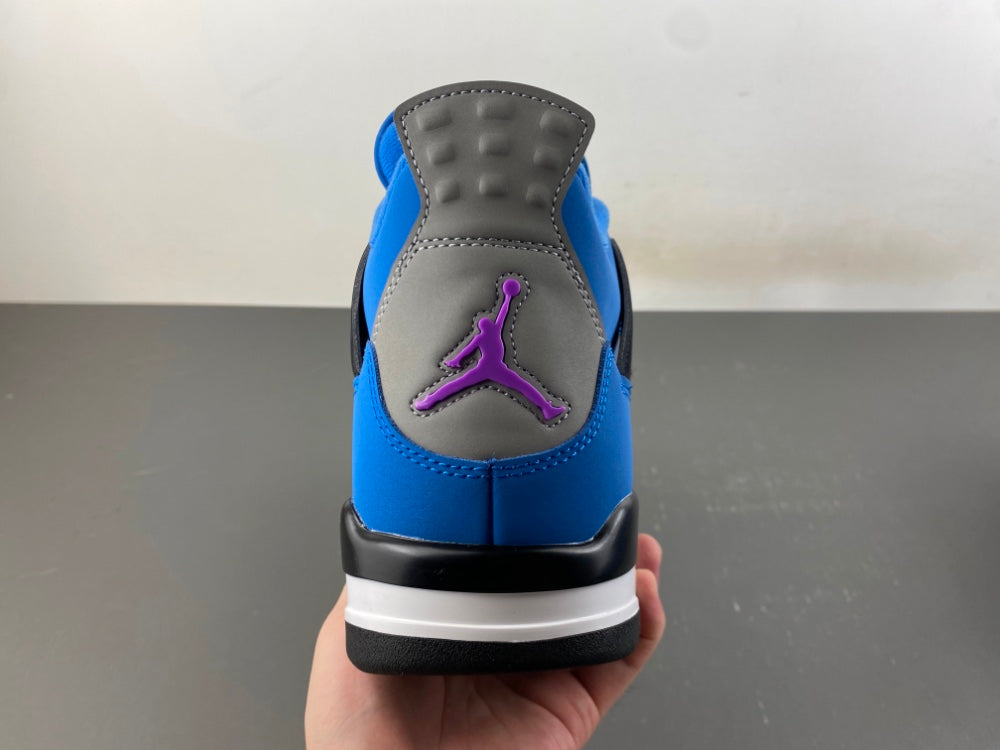 Mid Top Sneakers, Blue Black Colorway, Lace Up Design, Casual Gift for Sneaker Fans