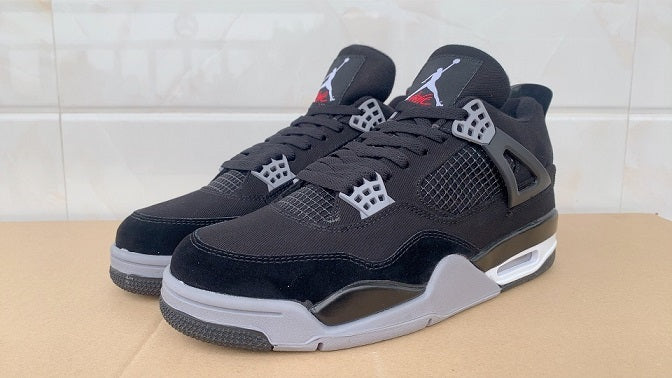 Sneakers, Black Colorway, Canvas Footwear, Lace Up Design, Casual Gift for Sneaker Fans