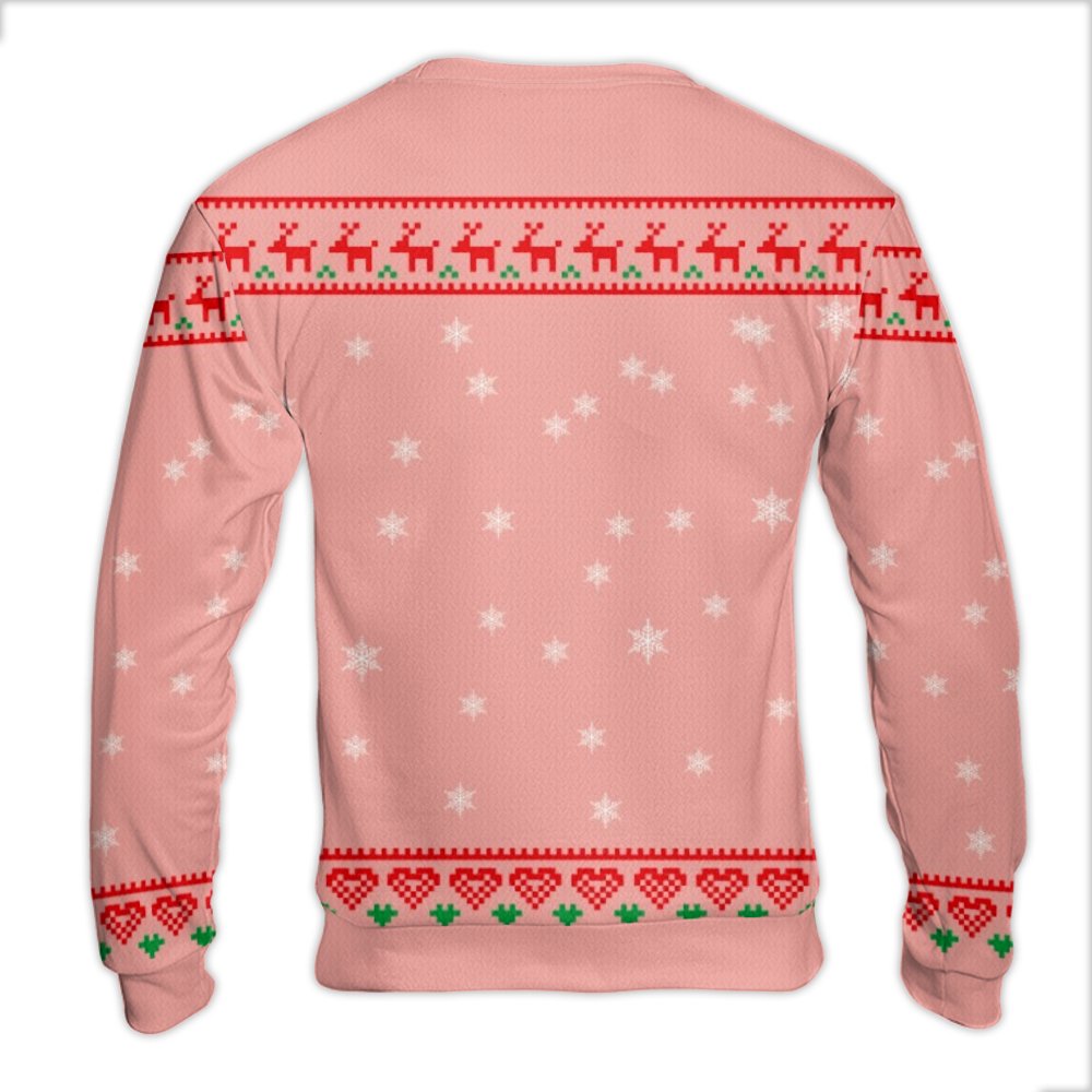 Custom Family Name Christmas Sweater, Grandmas Cookies Baking Crew Ugly Sweater, Personalized Holiday Sweater, Humorous Grand