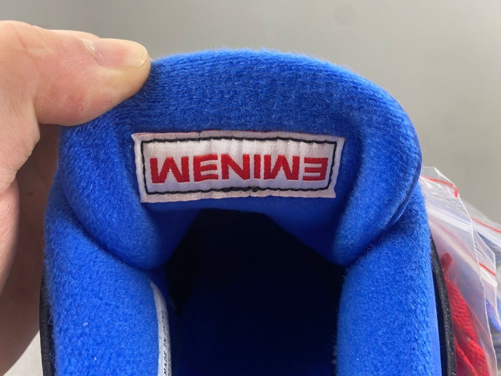 Low Top Sneakers, Blue Colorway, Lace Up Design, Casual Gift for Sneaker Fans