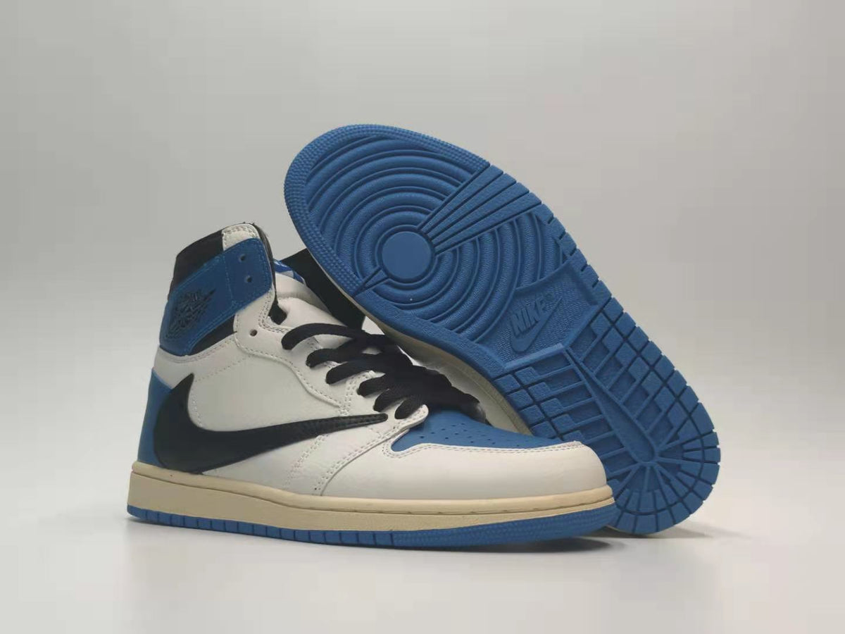 Sneakers, Cream Navy Colorway, Reverse Hook Design, Lace Up Design, Casual Gift for Sneaker Fans