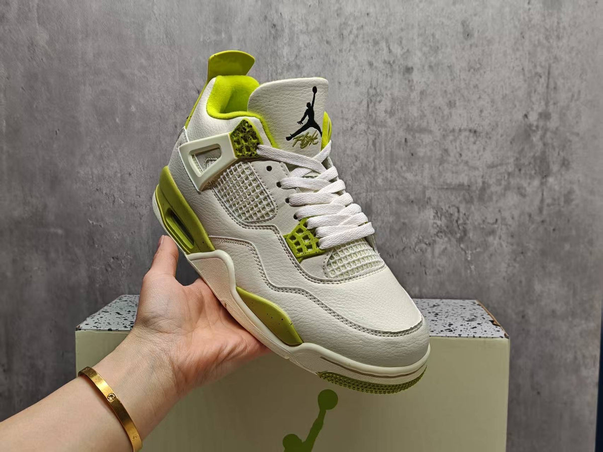 Mid Top Sneakers, Green Colorway, Lace Up Design, Casual Gift for Sneaker Fans