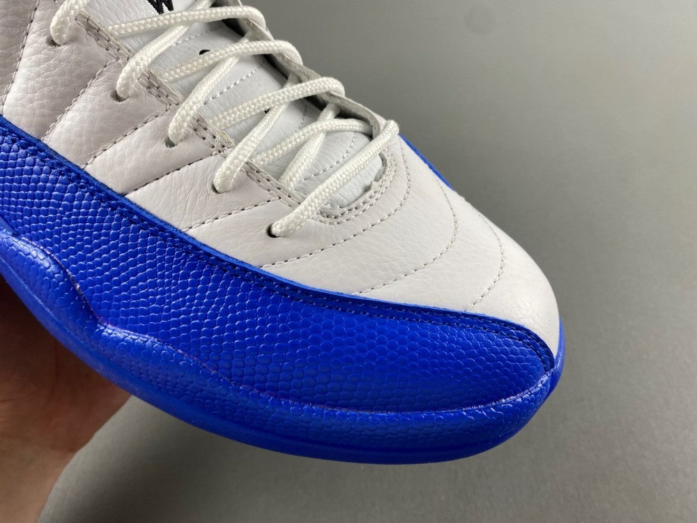 Low Top Sneakers, Blue White Colorway, Lace Up Design, Casual Gift for Sneaker Fans