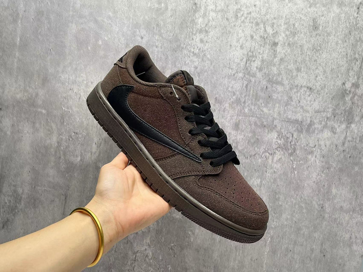 Low Top Sneakers, Brown Colorway, Reverse Hook Design, Lace Up Design, Casual Gift for Sneaker Fans
