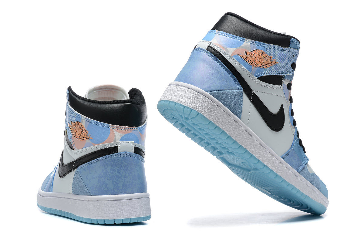 Sneakers, Blue Colorway, Lace Up Design, Casual Gift for Sneaker Fans