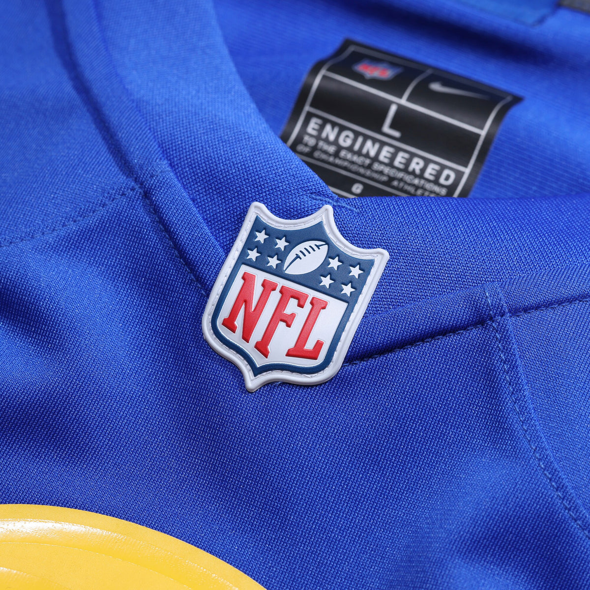 Los Angeles Rams Jarquez Hunter Royal Team Game Jersey