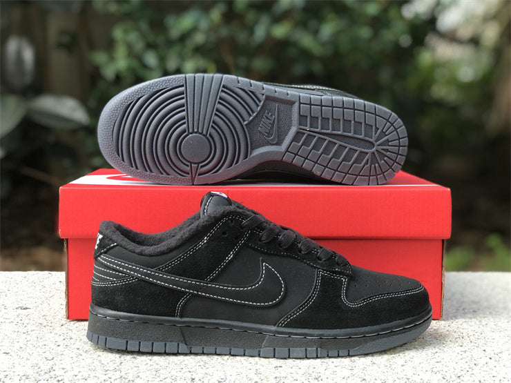 Low Top Sneakers, Black Colorway, Lace Up Design, Casual Gift for Sneaker Fans