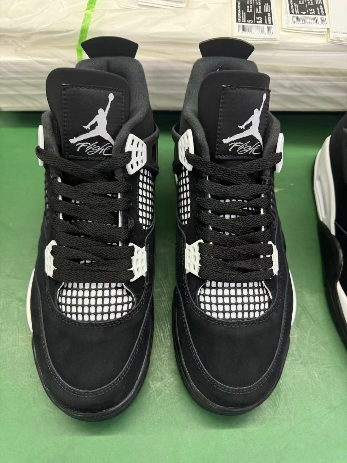 Mid Top Sneakers, White Black Colorway, Lace Up Design, Casual Gift for Sneaker Fans