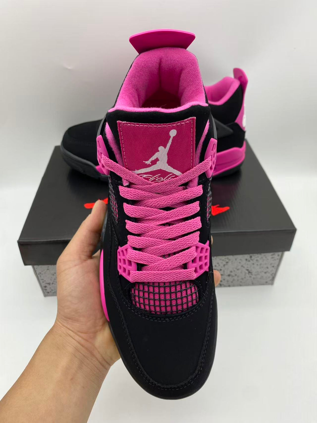 Mid Top Sneakers, Black Colorway, Lace Up Design, Casual Gift for Sneaker Fans