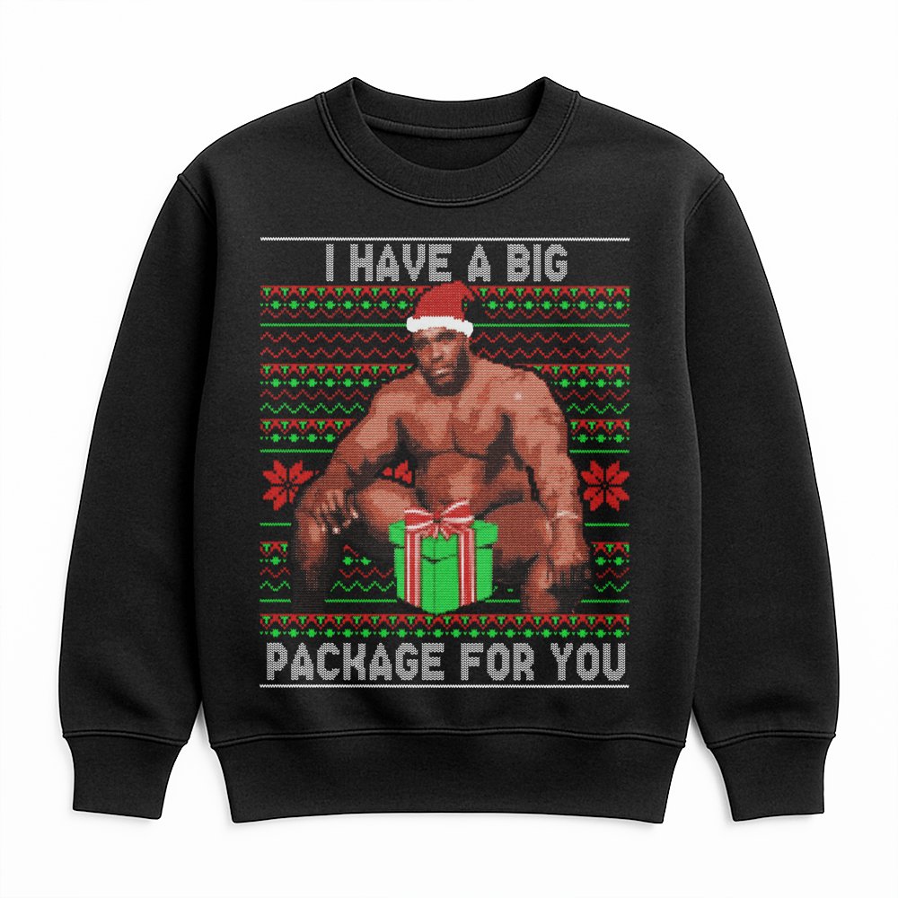 Humorous Meme Holiday Sweatshirt, Ugly Christmas Sweatshirt, Retro Xmas Party Crewneck, Humorous Christmas Sweatshirt, Unisex