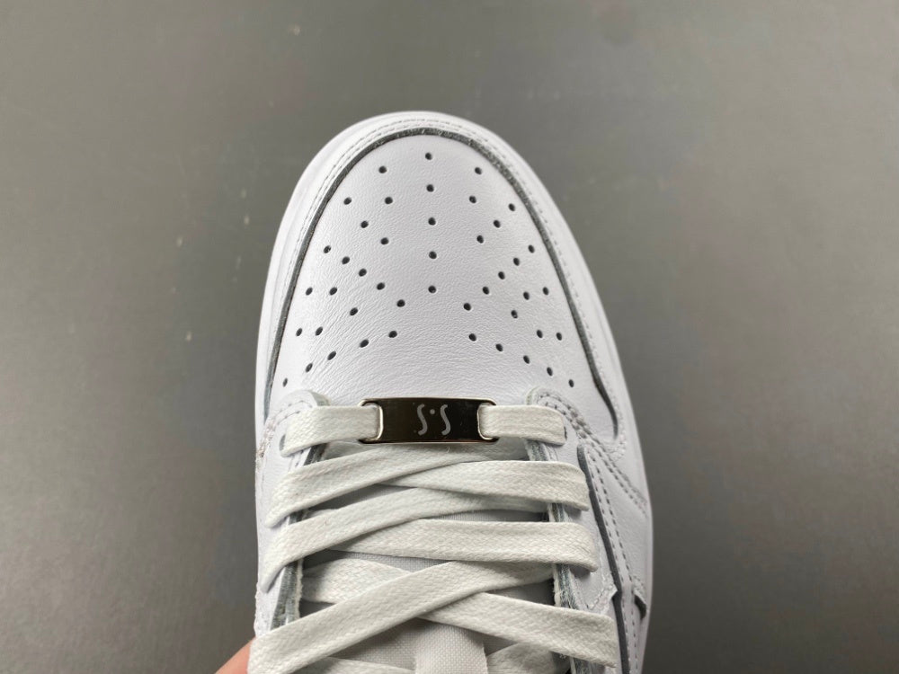 Low Top Sneakers, White Colorway, Reverse Hook Design, Lace Up Design, Casual Gift for Sneaker Fans