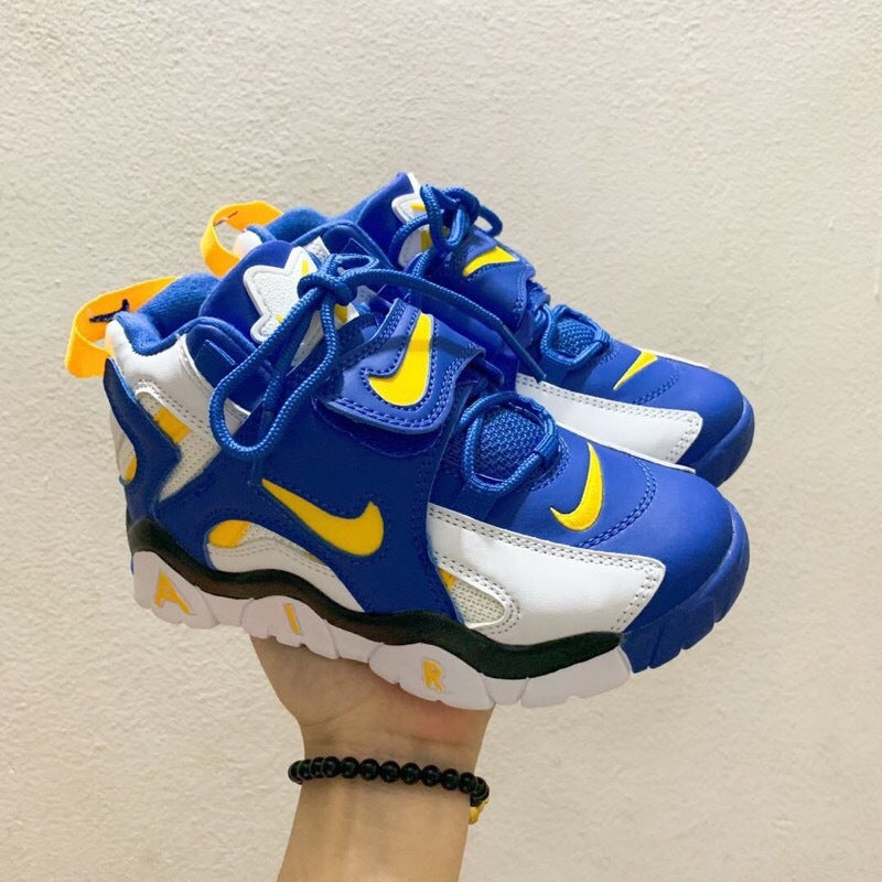 Sneakers, Blue White Colorway, Lace Up Design, Casual Gift for Sneaker Fans