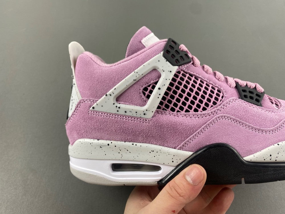 Low Top Sneakers, Pink Colorway, Leather Footwear, Lace Up Design, Casual Gift for Sneaker Fans