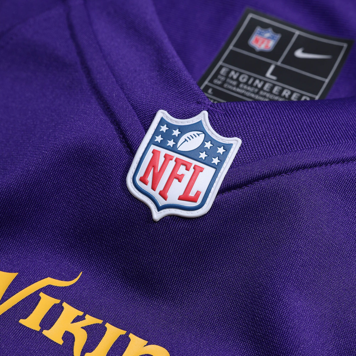 Minnesota Vikings Randy Moss Purple Game Retired Player Jersey