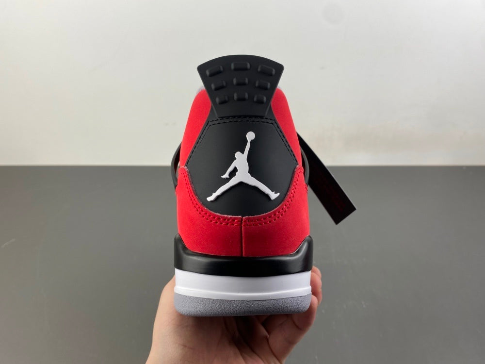 Mid Top Sneakers, Red Black Colorway, Lace Up Design, Casual Gift for Sneaker Fans