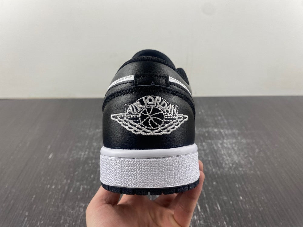 Low Top Sneakers, White Black Colorway, Lace Up Design, Casual Gift for Sneaker Fans