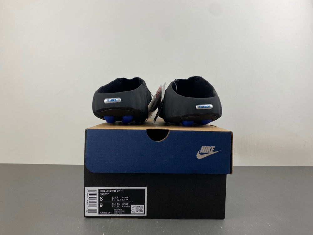 Slides, Blue Black Colorway, Slip On Design, Casual Gift for Shoe Lovers
